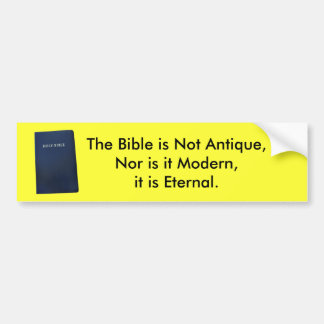 Pegatina Para Coche Biblia eterna