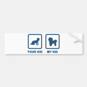 Pegatina Para Coche Bichon Frise