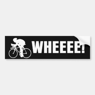 Pegatina Para Coche Bicicleta de WHEEE