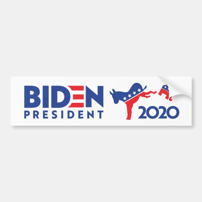 Pegatina Para Coche Biden 2020 (Frente)