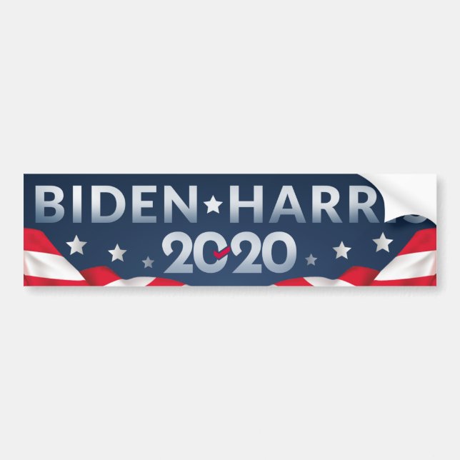 Pegatina Para Coche Biden/Harris 2020 (Frente)
