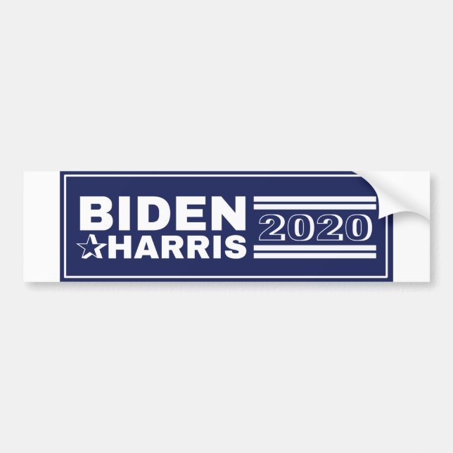 Pegatina Para Coche Biden Harris 2020 (Frente)