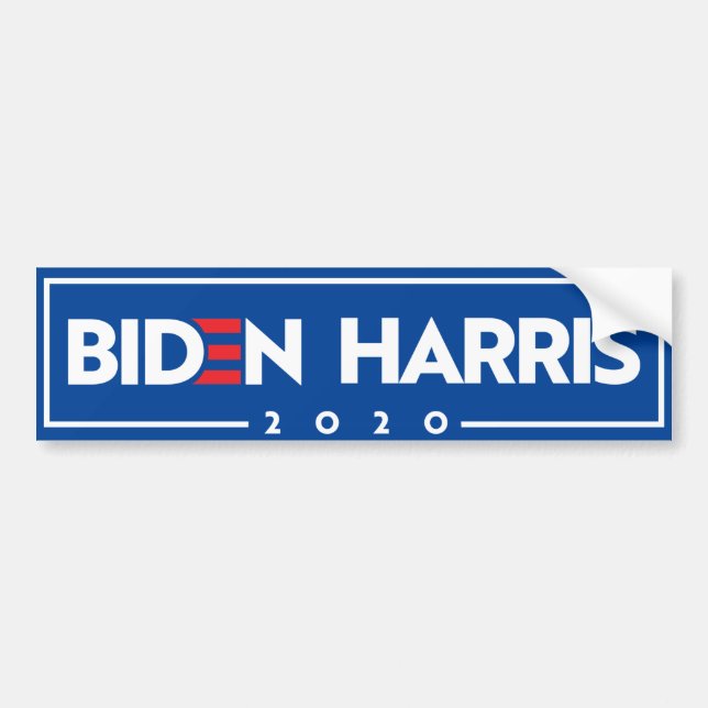 PEGATINA PARA COCHE BIDEN HARRIS 2020 (Frente)
