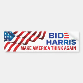 Pegatina Para Coche Biden Harris 2020 - Hacer que Estados Unidos vuelv
