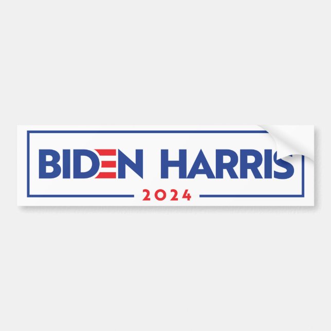 Pegatina Para Coche Biden Harris 2024 (Frente)