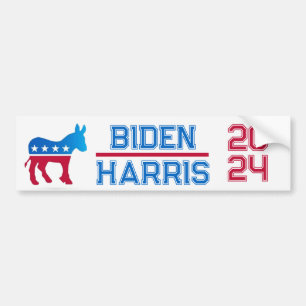 Pegatina Para Coche Biden Harris 2024
