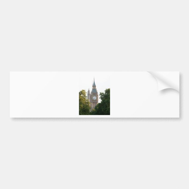 Pegatina Para Coche Big Ben London Inglaterra (Frente)