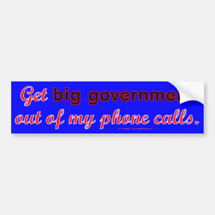 Pegatina Para Coche BigGovtPhone