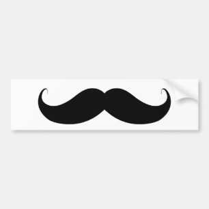Pegatina Para Coche Bigote/bigote del manillar