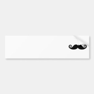 Pegatina Para Coche Bigote rizado del manillar