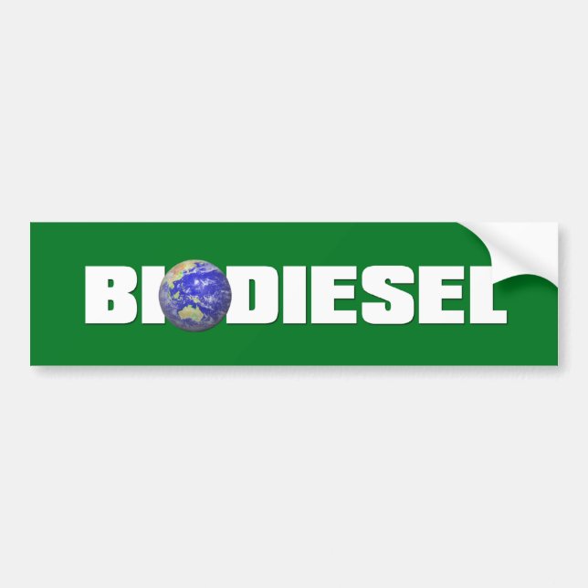 Pegatina Para Coche Biodiesel (Frente)