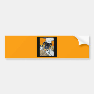Pegatina Para Coche Black Lab Chef
