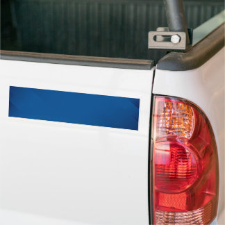 PEGATINA PARA COCHE BLANCO CREAR TU PROPIO AZUL BUMPER STICKER
