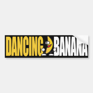 Pegatina Para Coche blanco del bananayellow del baile