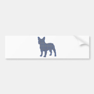 Pegatina Para Coche blue_plaid_