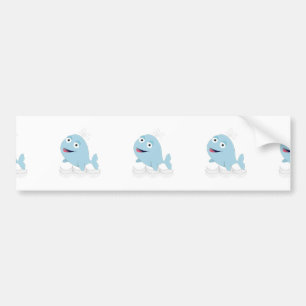 Pegatina Para Coche Blue Whale