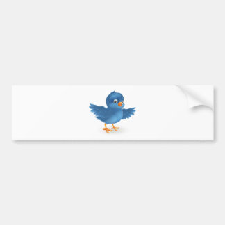 Pegatina Para Coche Bluebird feliz