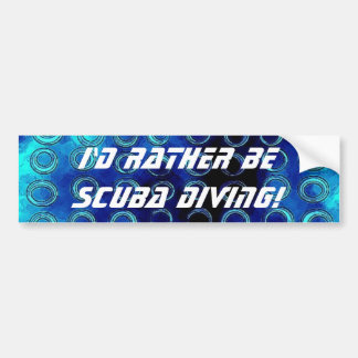 Pegatina Para Coche ¡bluetexture, sería bastante buceo con escafandra!