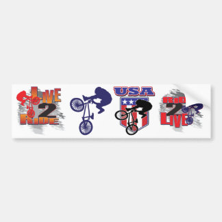 Pegatina Para Coche BMX Biker