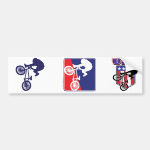 Pegatina Para Coche BMX Biker de USA