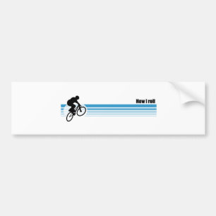 Pegatina Para Coche BMX - Cómo ruedo
