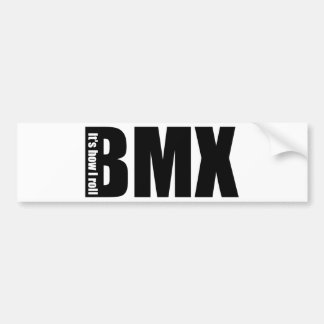Pegatina Para Coche BMX - Es cómo ruedo