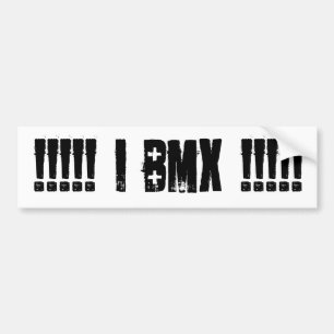 Pegatina Para Coche ¡!!!!! ¡bmx i!!!!!