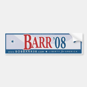 Pegatina Para Coche Bob Barr 08
