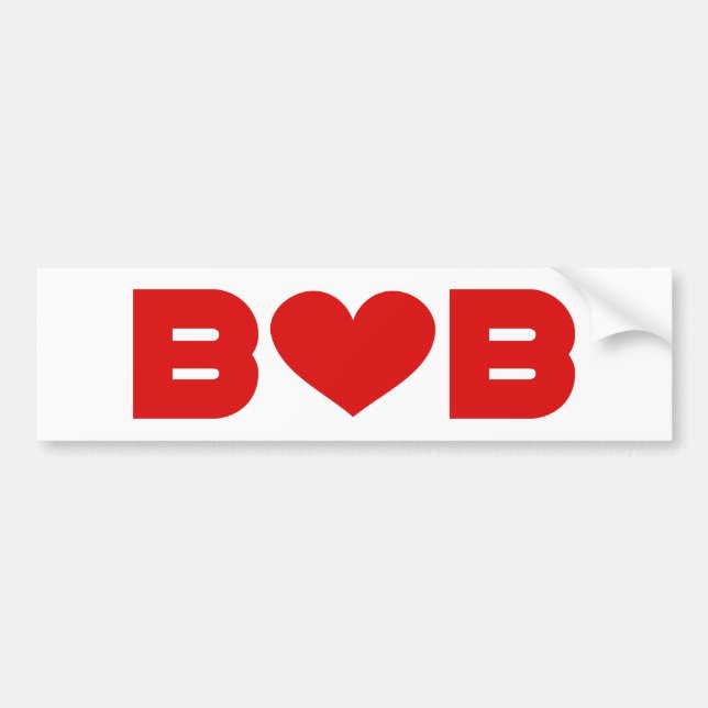 Pegatina Para Coche Bob Love (Frente)