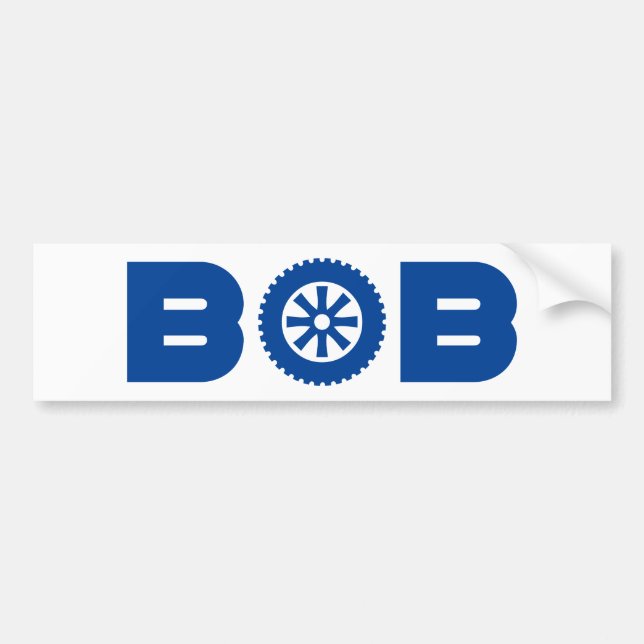 Pegatina Para Coche Bob Petrol Head (Frente)
