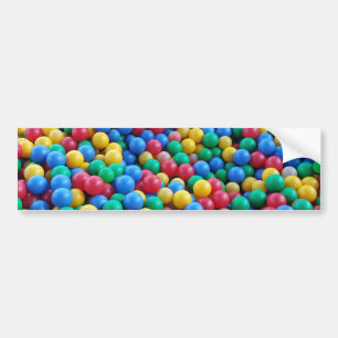 Pegatina Para Coche Bolas de bolas coloridas para niños