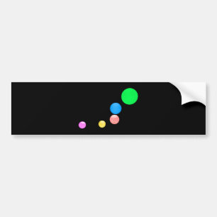 Pegatina Para Coche Bolas de colores
