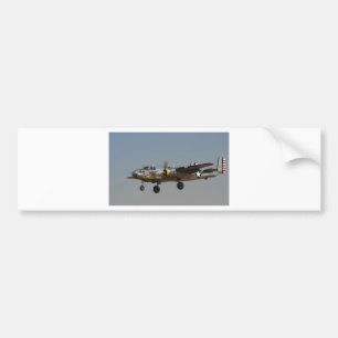 PEGATINA PARA COCHE BOMBARDERO B-25