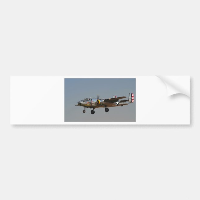 PEGATINA PARA COCHE BOMBARDERO B-25 (Frente)