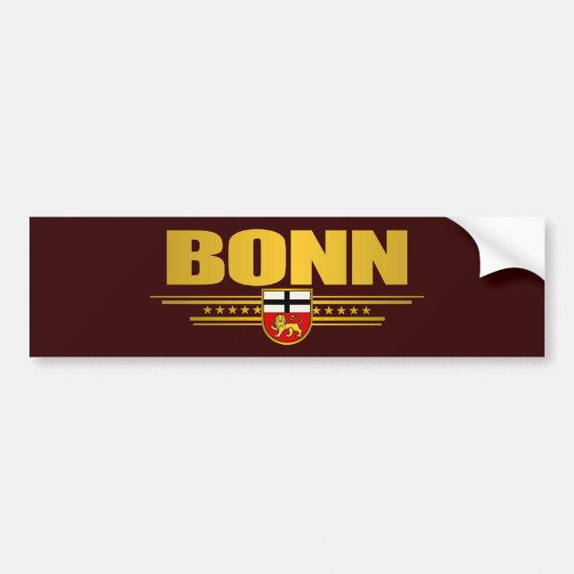Pegatina Para Coche Bonn 2 (Frente)