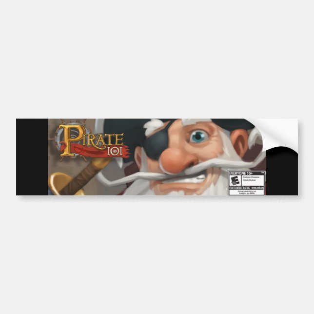 Pegatina Para Coche Boochbeard Bumpersticker (Frente)
