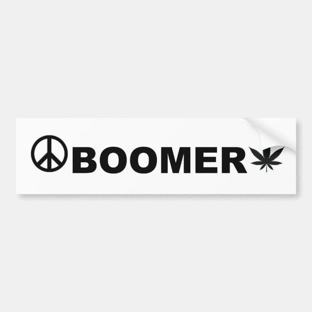 Pegatina Para Coche BOOMER Bumper Sticker (Frente)