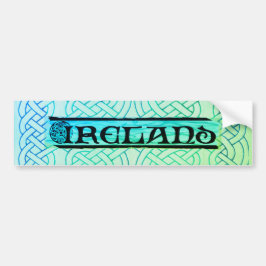 Pegatina Para Coche Bordador, pegatina, Irlanda, nudo celta,