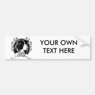 PEGATINA PARA COCHE BORDER COLLIE