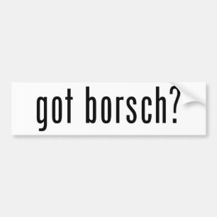 Pegatina Para Coche ¿borsch conseguido?