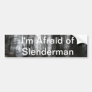 Pegatina Para Coche Bosque de Slenderman
