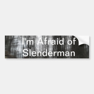 Pegatina Para Coche Bosque de Slenderman