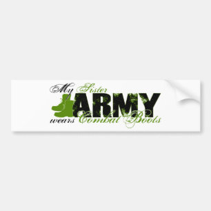 Pegatina Para Coche Botas de combate del SIS - EJÉRCITO