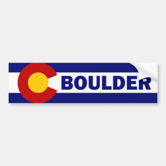 Pegatina Para Coche Boulder, Colorado