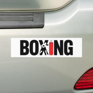 Pegatina Para Coche Boxeo