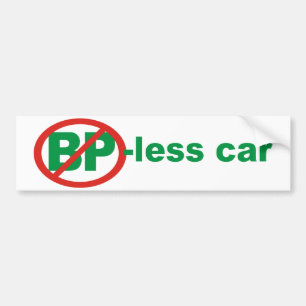Pegatina Para Coche BP libera el coche