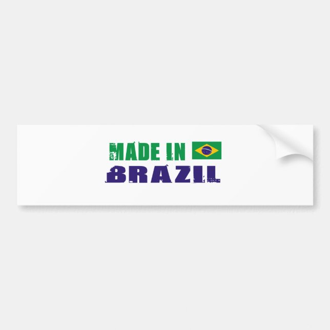 PEGATINA PARA COCHE BRASIL (Frente)