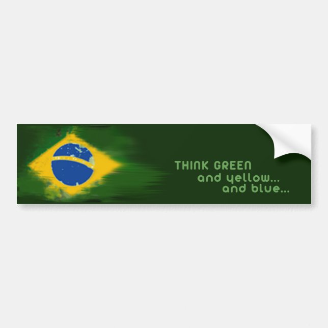 Pegatina Para Coche Brasil sticker3 (Frente)