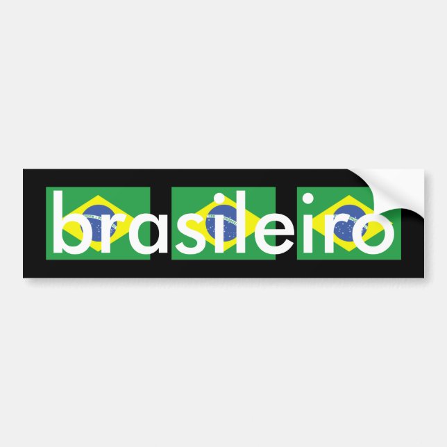 Pegatina Para Coche Brasileiro (Frente)