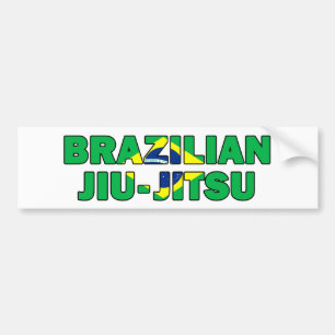 Pegatina Para Coche Brasilen@o Jiu Jitsu